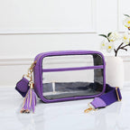 ECU graduation gift box optional reversible nylon tote bag add-on in purple and gold